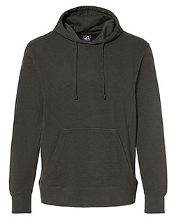 J America 8706  Ripple Fleece Hooded Sweatshirt at BignTallApparel