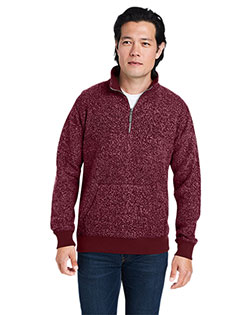 J America 8713  Aspen Fleece Quarter-Zip Sweatshirt
