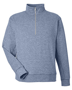 J America 8741JA Unisex Electric Fleece Quarter-Zip In Big & Tall Sizes