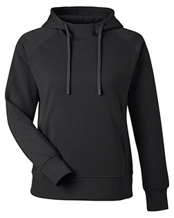 J America 8753JA  Ladies' Apex Fleece Hooded Sweatshirt at BigNTallApparel