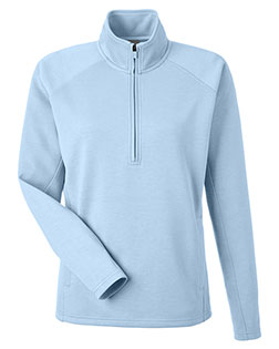 J America 8754JA Ladies' Apex Fleece Quarter-Zip