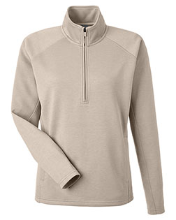 J America 8754JA  Ladies' Apex Fleece Quarter-Zip