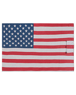 J America 8852JA  Unisex Triblend Fleece Blanket at BigNTallApparel