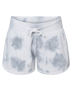 J America 8856 Women's Fleece Shorts