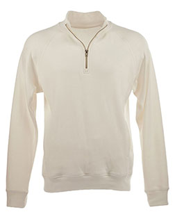 J America 8869  Triblend Quarter-Zip Sweatshirt