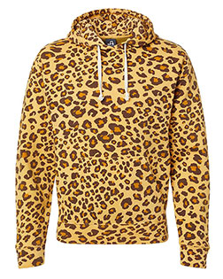 J America 8871 Triblend Fleece Hooded Sweatshirt