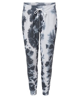 J America 8884  Tie-Dyed Fleece Joggers