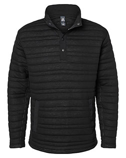 J America 8895  Horizon Snap Pullover at BignTallApparel