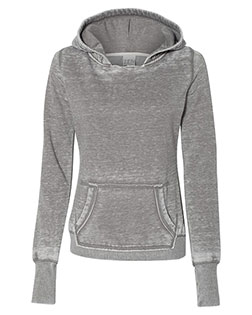 J America 8912 Women's Zen Fleece Hooded Sweatshirt