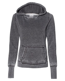 J America 8912 Women's Zen Fleece Hooded Sweatshirt In Big & Tall Sizes