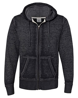 J America 8916  Vintage Zen Fleece Full-Zip Hooded Sweatshirt