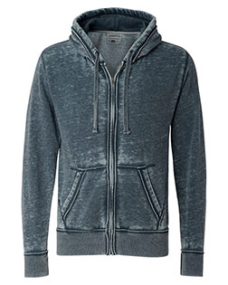 J America 8916 Vintage Zen Fleece Full-Zip Hooded Sweatshirt