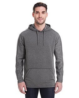 J America JA8435  Adult Omega Stretch Hooded Sweatshirt