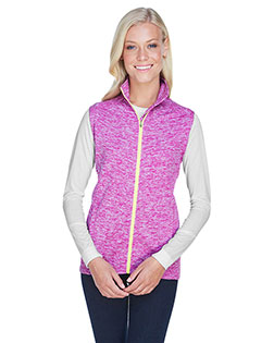 J America JA8625  Ladies' Lasic Cosmic Fleece Vest