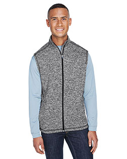 J America JA8631 Adult Cosmic Fleece Vest at BigNTallApparel