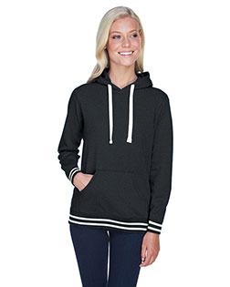 J America JA8651 Ladies' Relay Hooded Sweatshirt
