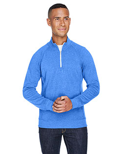 J America JA8869  Adult Triblend Fleece Quarter-Zip