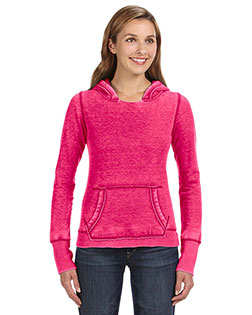 J America JA8912  Ladies' Zen Pullover Fleece Hooded Sweatshirt