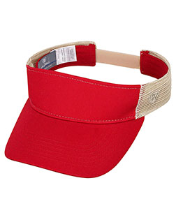 J America TW5504 Adult Brink Visor at Bigntall Apparel