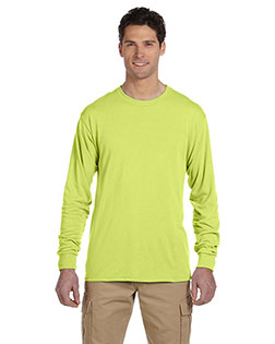 Jerzees 21ML Men Adult DRI-POWER® SPORT Long-Sleeve T-Shirt In Big & Tall Sizes