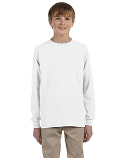 Jerzees 29BL Boys 5.6 Oz. 50/50 Heavyweight Blend Long-Sleeve T-Shirt