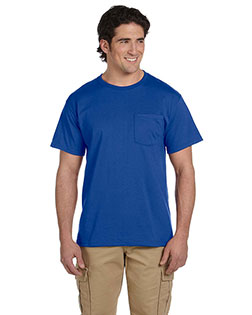 Jerzees 29P Men Adult DRI-POWER® ACTIVE Pocket T-Shirt In Big & Tall Sizes