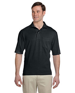 Jerzees 436P Men Adult SpotShield™ Pocket Jersey Polo