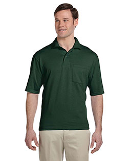 Jerzees 436P Men Adult SpotShield™ Pocket Jersey Polo