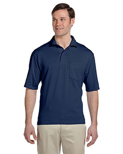 Jerzees 436P Men Adult SpotShield™ Pocket Jersey Polo