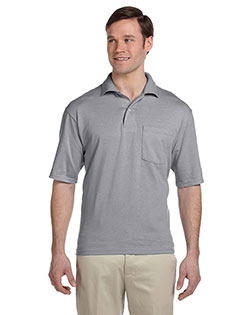 Jerzees 436P Men Adult SpotShield™ Pocket Jersey Polo