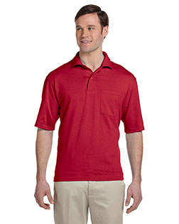 Jerzees 436P Men Adult SpotShield™ Pocket Jersey Polo