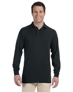 Jerzees 437ML Men Adult SpotShield™ Long-Sleeve Jersey Polo