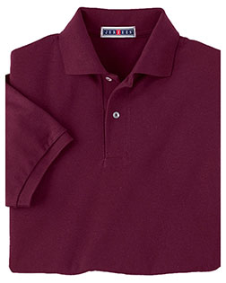 Jerzees 438 Men 50/50 Pique Polo With Spotshield