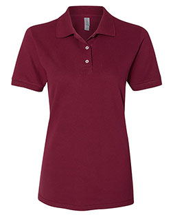 Jerzees 443W  Women's 100% Ringspun Cotton Piqué Polo