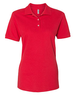 Jerzees 443W  Women's 100% Ringspun Cotton Piqué Polo