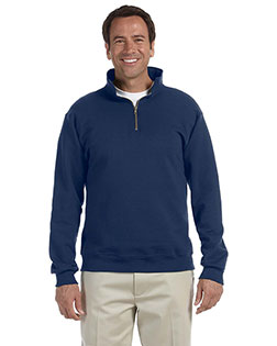 Jerzees 4528 Men Adult Super Sweats® NuBlend® Fleece Quarter-Zip Pullover In Big & Tall Sizes