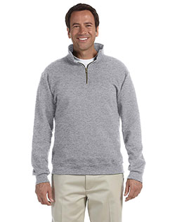 Jerzees 4528 Men Adult Super Sweats® NuBlend® Fleece Quarter-Zip Pullover