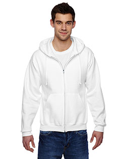 Jerzees 4999 Men Adult 9.5 oz., Super Sweats® NuBlend® Fleece Full-Zip Hooded Sweatshirt