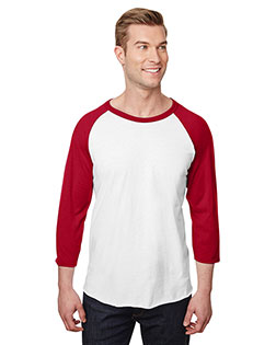 Jerzees 560RR  Premium Blend Ringspun Three-Quarter Sleeve Raglan Baseball T-Shirt