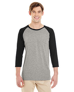 Jerzees 601RR Men Adult TRI-BLEND Baseball Raglan at BigNTallApparel