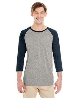 Jerzees 601RR Men Adult TRI-BLEND Baseball Raglan