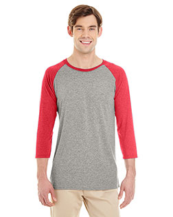 Jerzees 601RR Men Adult TRI-BLEND Baseball Raglan