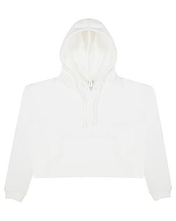 Just Hoods By AWDis JHA016  Ladies' Girlie Cropped Hooded Fleece with Pocket at Bigntall Apparel