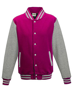 Just Hoods By AWDis JHA043 Men's 80/20 Heavyweight Letterman Jacket at BigNTallApparel