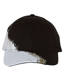 Kati LC4BW  Camo with Barbed Wire Embroidery Cap