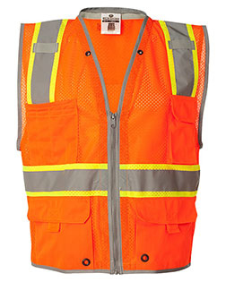 Kishigo 1510-1511 Premium Brilliant Series® Heavy-Duty Class 2 Vest at BigNTallApparel