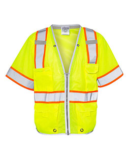 Kishigo 1550-1551  Premium Brilliant Series® Heavy Duty Class 3 Vest at BigNTallApparel