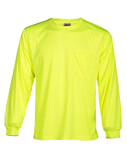 Kishigo 9122-9123  Microfiber Polyester Long Sleeve T-Shirt at BignTallApparel