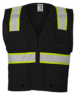 Kishigo B100-111  EV Series® Enhanced Visibility Multi-Pocket Mesh Vest