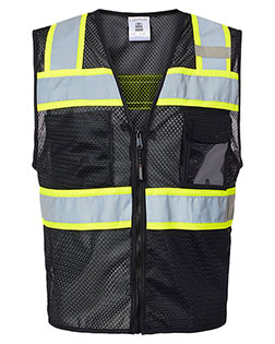 Kishigo B150-156  EV Series® Enhanced Visibility 3 Pocket Mesh Vest